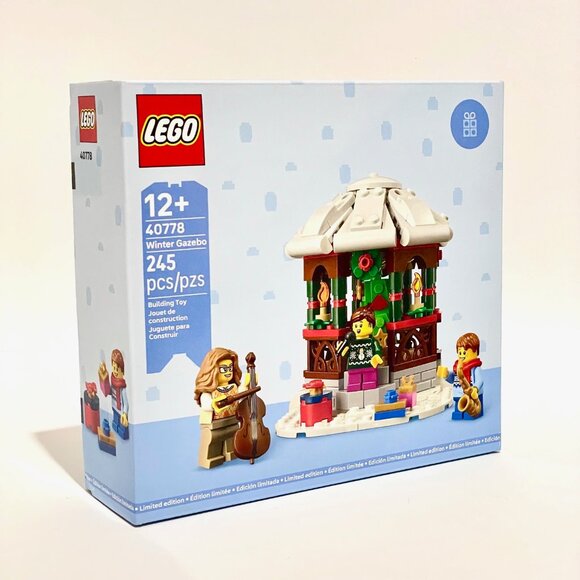 NEW LEGO 40778 WINTER GAZEBO Set VIP 2025 NIB in Hand - Picture 4 of 13